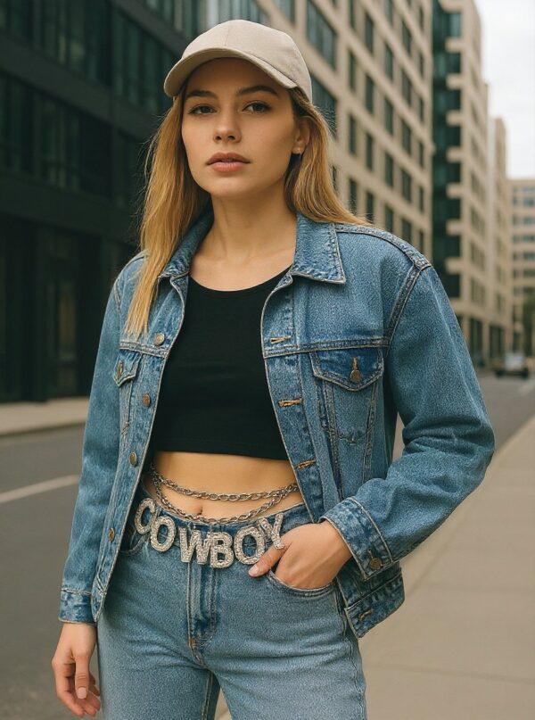 rhinestone cowboy letter belt